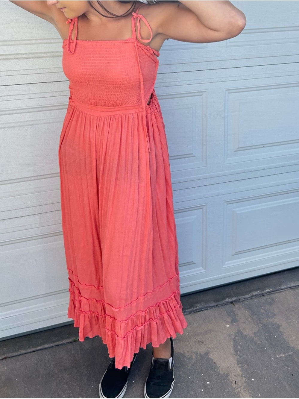 Women’s maxi dress summer flowy